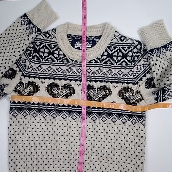 Vintage Knit Super Dry Premium Goods XS Size Unisex Sweater - Picture 14 of 16